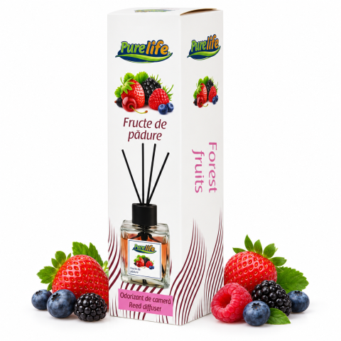 Odorizante pentru casă - odorizant-camera-betisoare-pure-life-fructe-de-padure