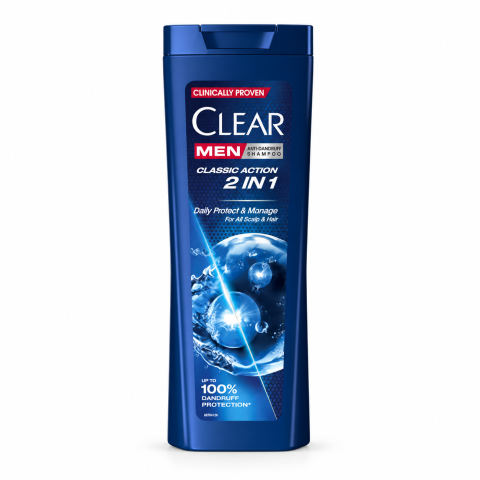 Șampon - sampon-clear-men-classic-action-2-in-1-antimatreata-360-ml