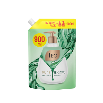 Îngrijire personală - TEO Rezervă Săpun Lichid Pure Sensitive 900 ml