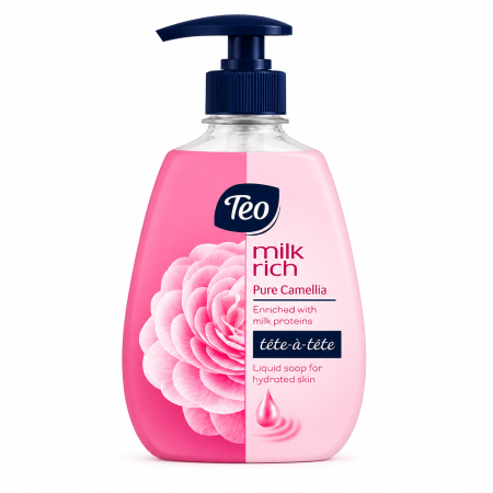 Îngrijire personală - TEO Săpun Lichid Milk Pure Camellia 400 ml