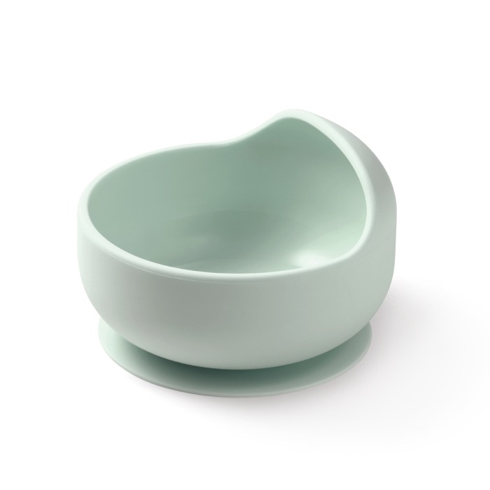 Bol din silicon cu ventuza pentru copii Babyono verde 1481/03 [4]