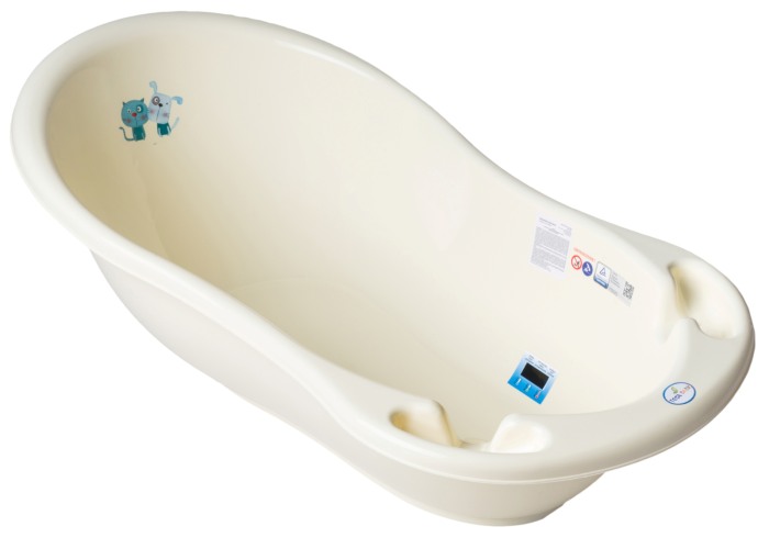 Cadita Copii 86Cm Cu Senzor Si Dop Catel&Pisica Galbena PK-004-102 [1]
