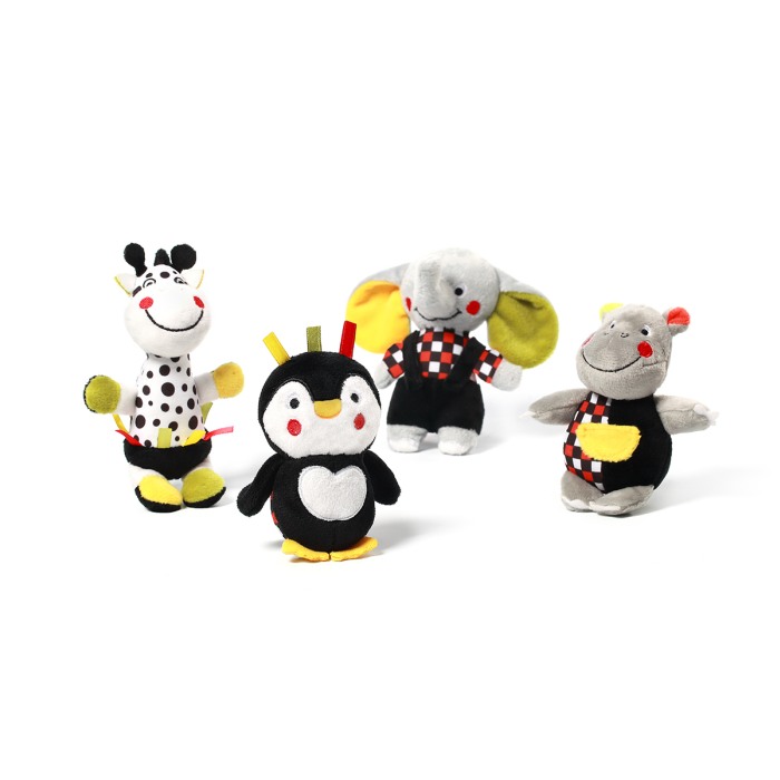 Carusel muzical multicolor pentru patut cu jucarii de plus ECHIPA DE VIS Babyono, 636 [2]