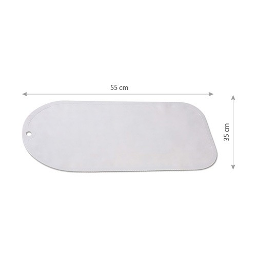 Covoras antiderapant 70 x 35 cm pentru cadita Babyono gri 1346/06 [6]