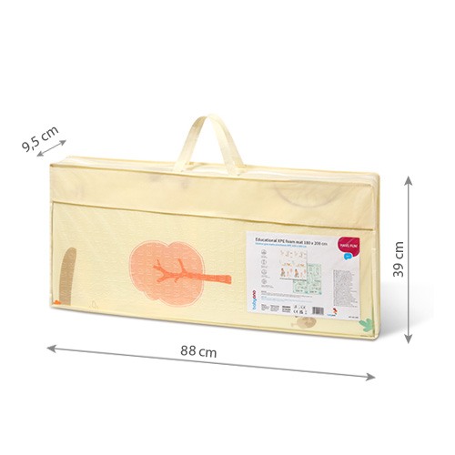 Covoras educativ din spuma XPE 180 x 200 cm Babyono 1480 [4]