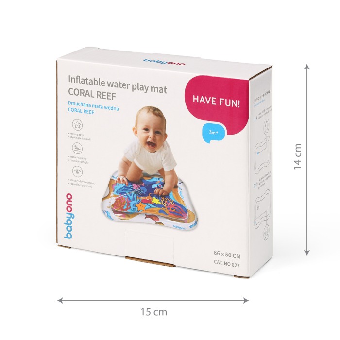 Covoras gonflabil de joaca cu apa Babyono 827 [7]