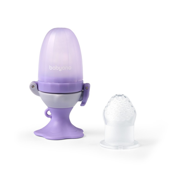 Dispozitiv hranire copii cu rasucire Babyono floare mov 1542 [2]