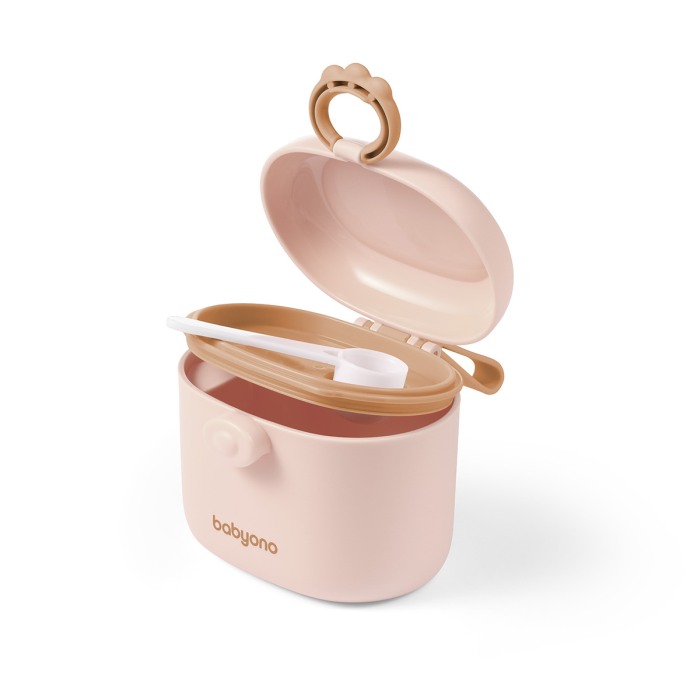 Dozator portabil pentru lapte praf si hrana Babyono roz 1544/02 [3]