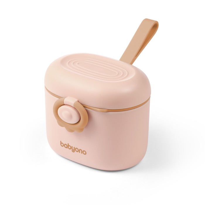 Dozator portabil pentru lapte praf si hrana Babyono roz 1544/02 [1]