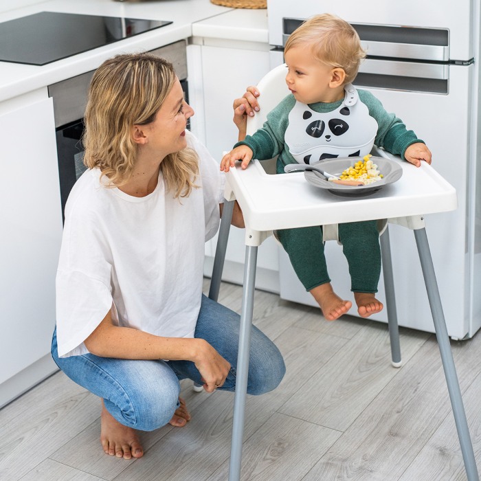 Farfurie cu ventuza albastra Babyono 1062/02 [2]