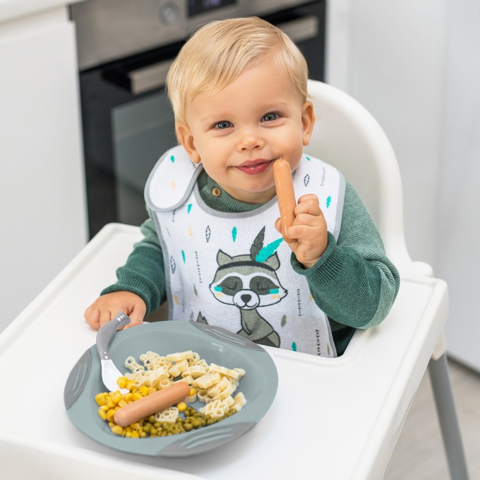 Farfurie cu ventuza verde Babyono 1062/04 [5]