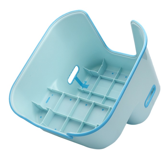 Inaltator copii Toaleta Anti-Derapant cu 2 Trepte, Beberoyal, Blue, CD-006-001 [6]