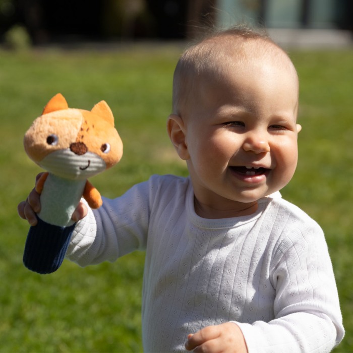 Jucarie chitaitoare plus Vulpita de Luni Babyono 1497 [8]