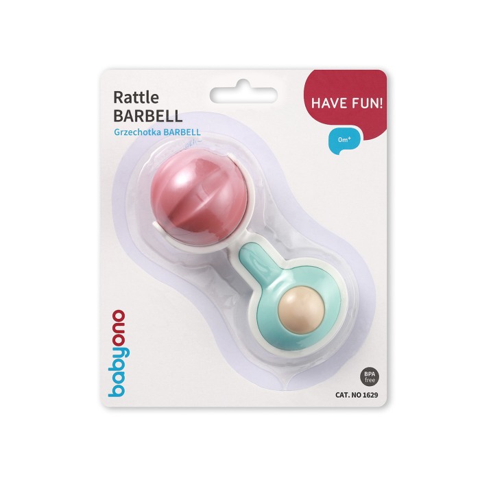 Jucarie sunatoare Barbell Babyono 1629 [5]