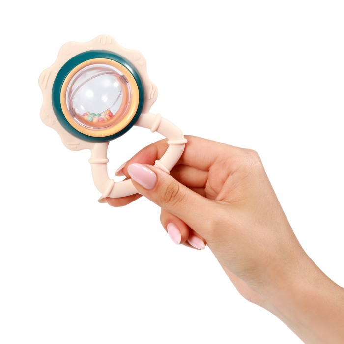 Jucarie sunatoare cu inel gingival Babyono 1586 [4]