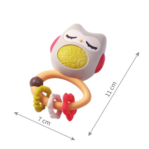 Jucarie sunatoare cu inel gingival Babyono 1588 [6]