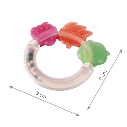 Jucarie sunatoare cu inel gingival Babyono 1594 [6]