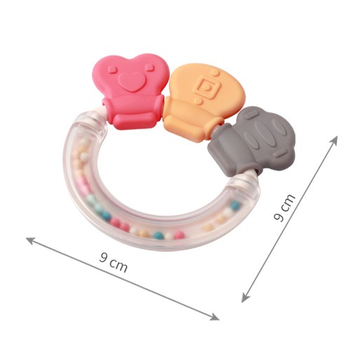 Jucarie sunatoare cu inel gingival Babyono 1595 [5]