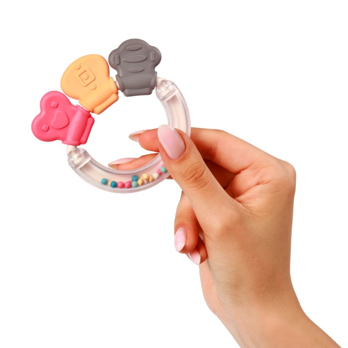 Jucarie sunatoare cu inel gingival Babyono 1595 [4]