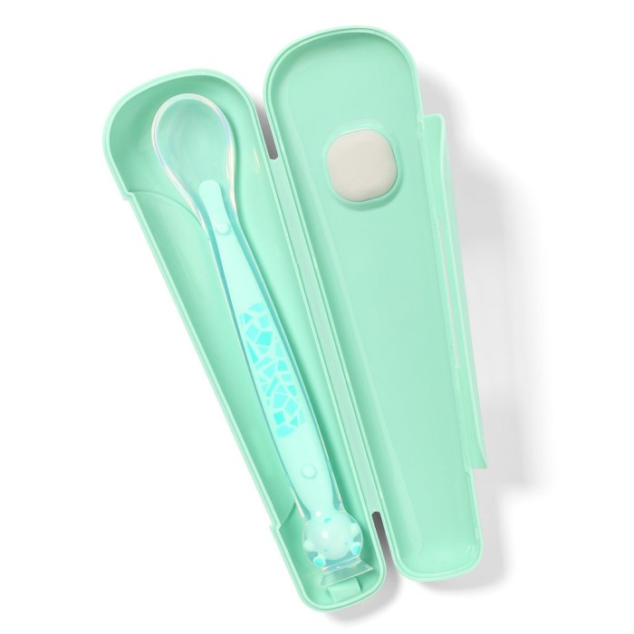 Lingurita silicon copii albastru Babyono 1462/01 [3]