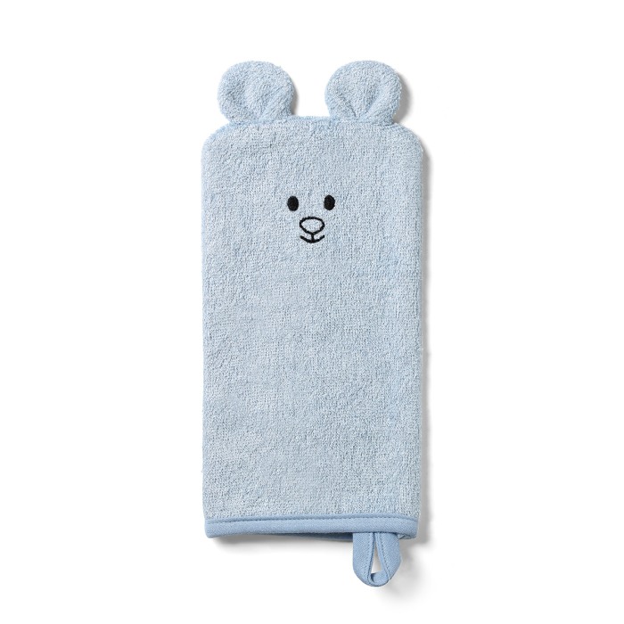 Manusa baie copii cu fibre de bambus albastru Babyono 787/02 [1]