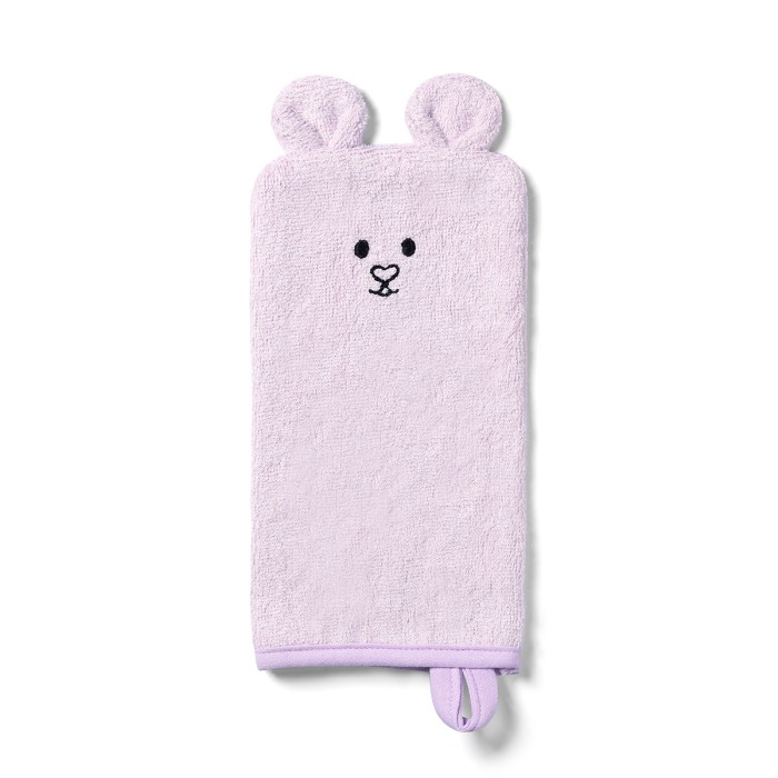 Manusa baie copii cu fibre de bambus roz Babyono 787/01 [1]