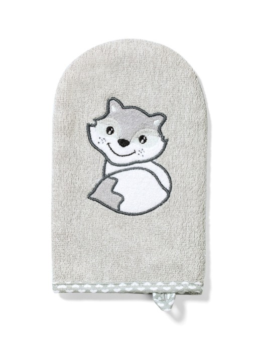 Manusa de baie din fibra de bambus Babyono gri 347/03 [1]