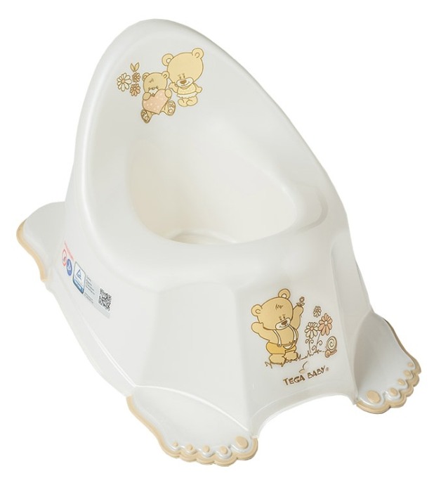 Olita Anti-Derapanta Ursuletul Teddy Alb Perlat MS-013-118 [1]