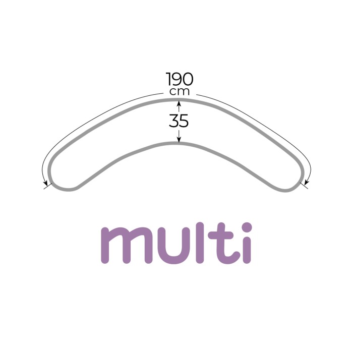 Perna Multifunctionala Multi Stars pentru Copii, Mamici si Tatici, Ceba Baby, 741-000-739 [4]