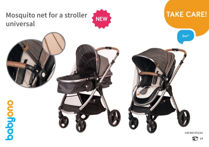 Plasa universala pentru tantari neagra Babyono 072/01 [7]