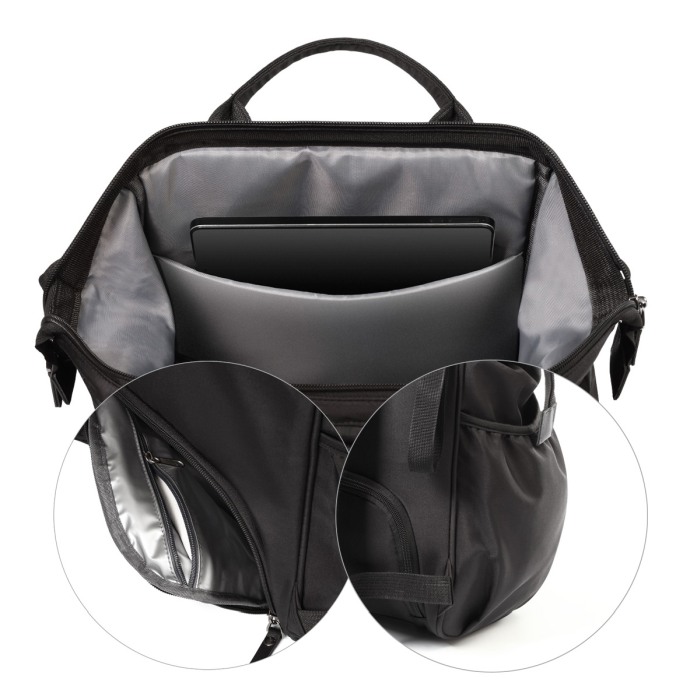 Rucsac de mamă MODERN STILE negru 1649/01 [9]