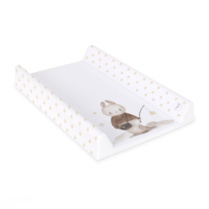 Saltea de Infasat Ceba Baby BASIC 50x70cm, cu Intaritura, Grosime 2cm, Sistem Anti-Alunecare, Iepurasul Pescar 216-000-728 [2]