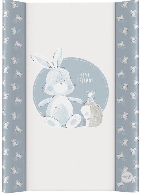 Saltea de Infasat Ceba Baby BASIC 50x70cm, cu Intaritura, Grosime 2cm, Sistem Anti-Alunecare, Prieteni buni 216-000-730 [1]