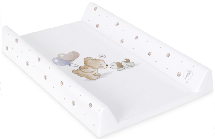 Saltea de Infasat Ceba Baby Ultra Light 1.2kg, 50x70cm, cu Intaritura, Grosime 3cm, Sistem Siguranta si Anti-Alunecare, Prieteni nedespartiti 204-000-754 [2]