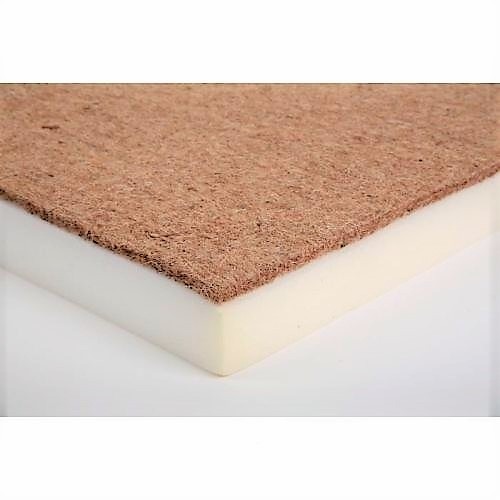 Saltea patut bebelusi Komfort, cocos-burete, husa detasabila, ortopedica, aerisita, 84x50x7 cm, Beberoyal SA053 [1]