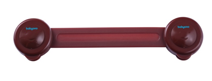 Set 2 protectii universale maro pentru frigidere, dulapuri si sertare cu usi glisante Babyono 953/02 [1]
