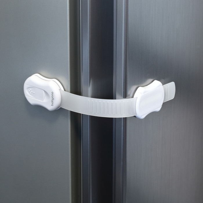 Set 4 protectii universale pentru mobila, frigider, albe, Babyono, 1644 [5]