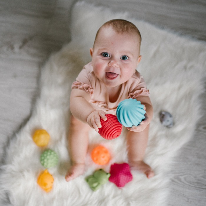 Set 6 mingi senzoriale Babyono 1530 [8]