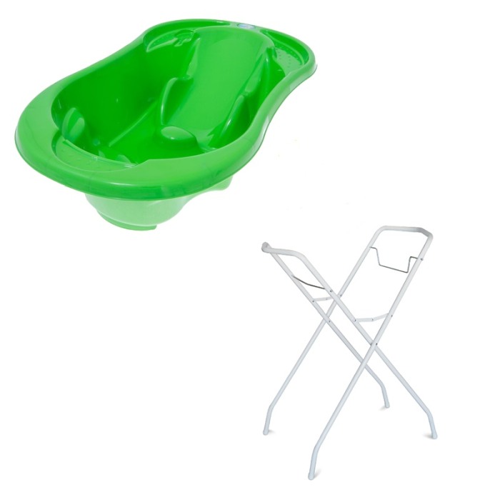 Set cadita anatomica + suport metalic verde [1]