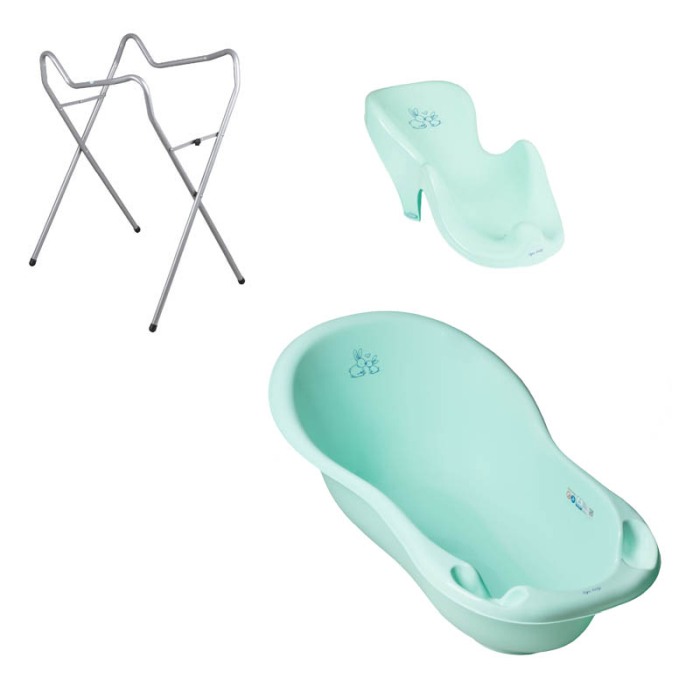 Set pachet cadita verde KR 102 cm + suport anatomic si suport universal [1]