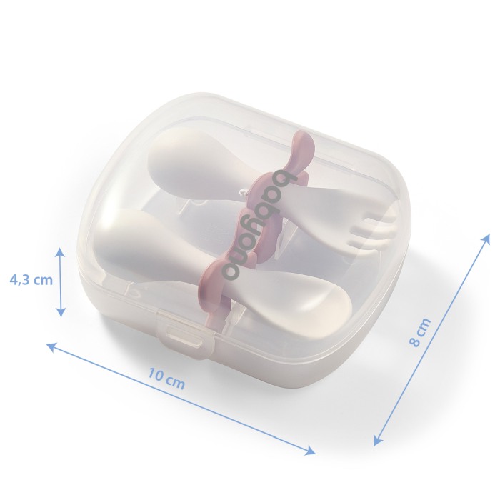 Set tacamuri ergonomice roz Babyono 969/01 [8]