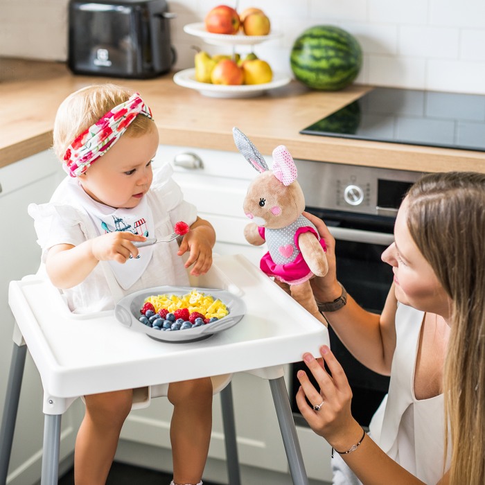 Set tacamuri, lingurita si furculita din inox  Babyono1065/02 [2]