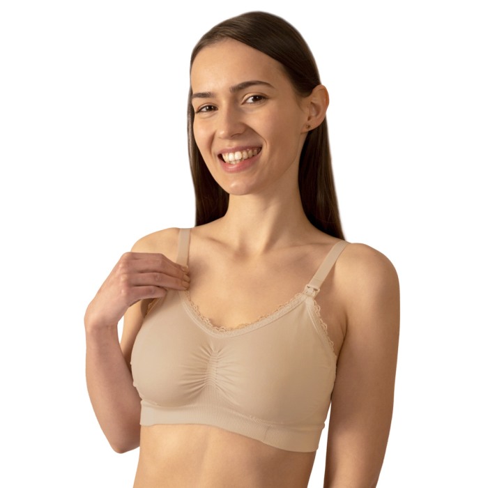 Sutien pentru alaptat D80-85 bej Babyono 585/15 [1]
