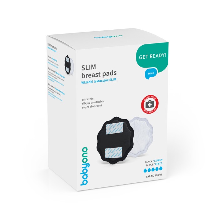 Tampoane san NATURAL NURSING Babyono, negre, 24 bucati, 298/02 [2]