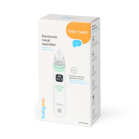 Aparate aerosoli, aspiratoare nazale si accesorii - Aspirator nazal electronic Babyono 1470