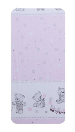 Saltele, lenjerii de patut si accesorii - Baldachin din Voal 400*160cm Bears&Toys Roz BL-001-109
