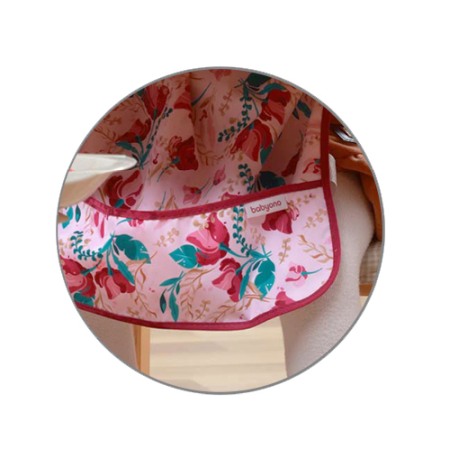Barbita cu maneca lunga cu model floral Babyono 1477/01 [5]