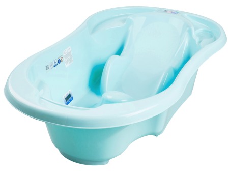 Baie - CADITA ANATOMICA COPII 2 IN 1 ALBASTRU DESCHIS TEGABABY TG-011-101