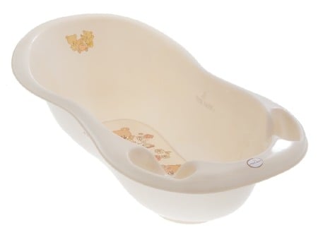 Cadite 102 cm - Cadita Copii 102Cm Cu Senzor Ursuletul Teddy Bej MS-005-119