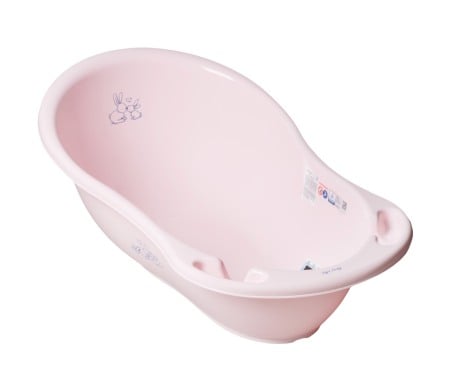 Cadite 86 cm - Cadita Copii 86Cm Cu Senzor Si Dop Micutii Iepurasi Roz KR-004-104